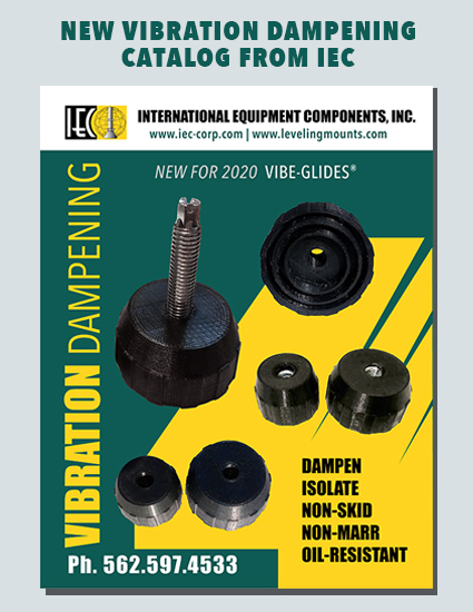 New Vibration Dampening Catalog
